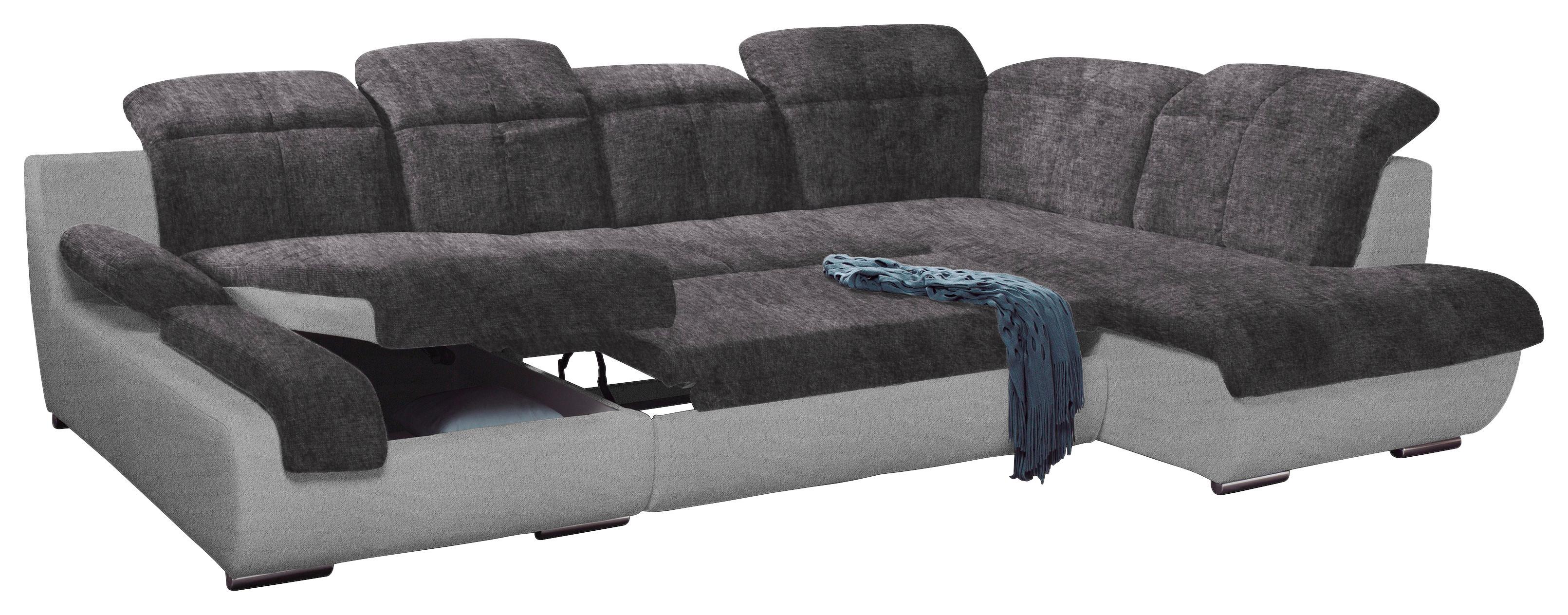 Sjedeća Garnitura Multi - siva/boje kroma, Modern, tekstil/metal - Premium Living