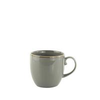 Kaffeebecher Capri aus Porzellan ca. 520ml - Grau, Modern, Keramik - Mömax