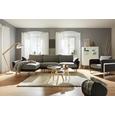 Sessel in Schwarz/Weiß/dunkelgrau - Edelstahlfarben/Dunkelgrau, MODERN, Textil/Metall (83/85/73cm) - PREMIUM LIVING
