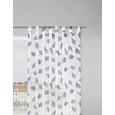 Perdea Prefabricată Ginko - albastru, Natur, textil (140/245cm) - Modern Living Perdea Prefabricată Ginko - albastru, Natur, textil (140/245cm) - Modern Living
