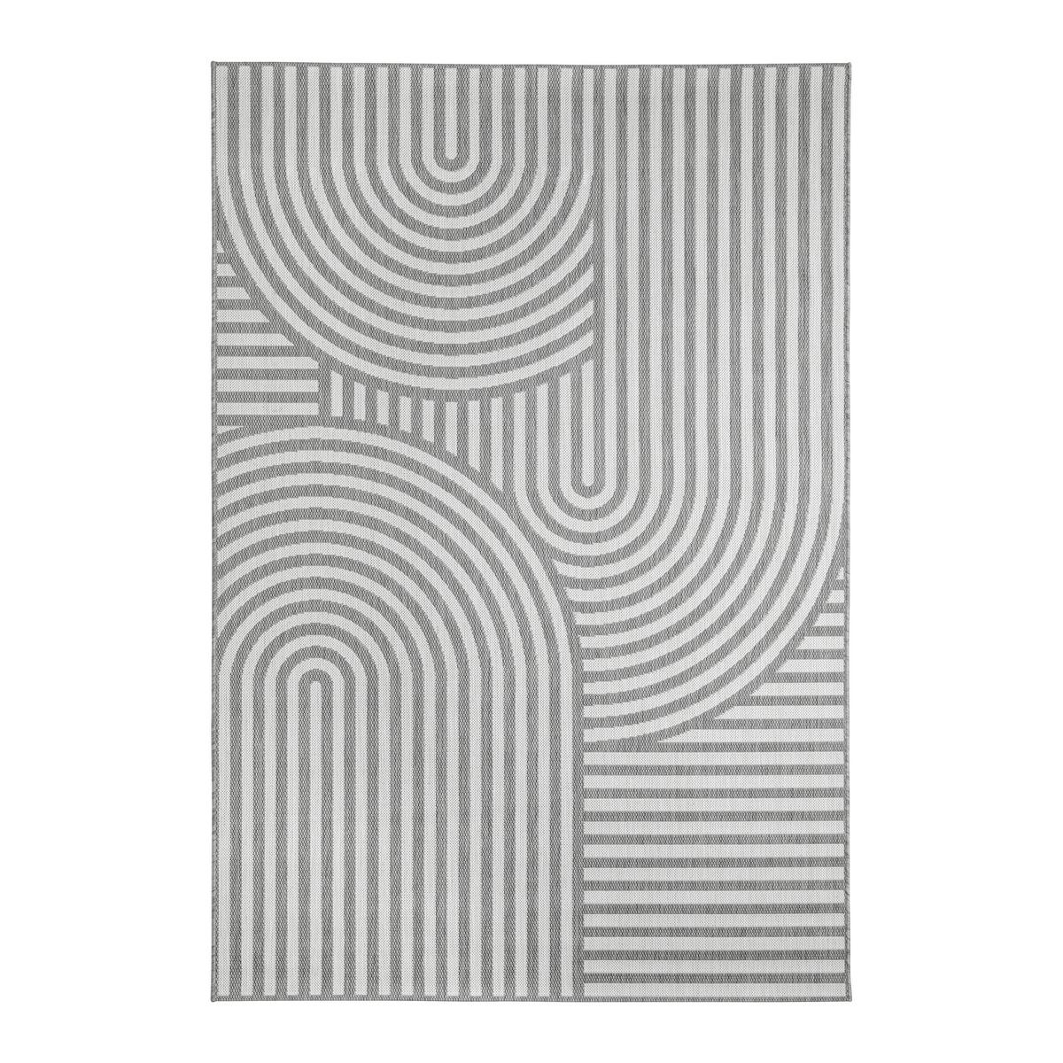 Ravno Tkana Preproga Noah 1 - bela/svetlo siva, Moderno, umetna masa (190/250cm) - Mömax
