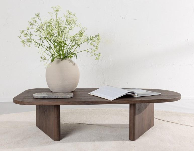 COUCHTISCH GRÖNVIK - Mokka, Design, Holz (130/32/65cm) - Livetastic