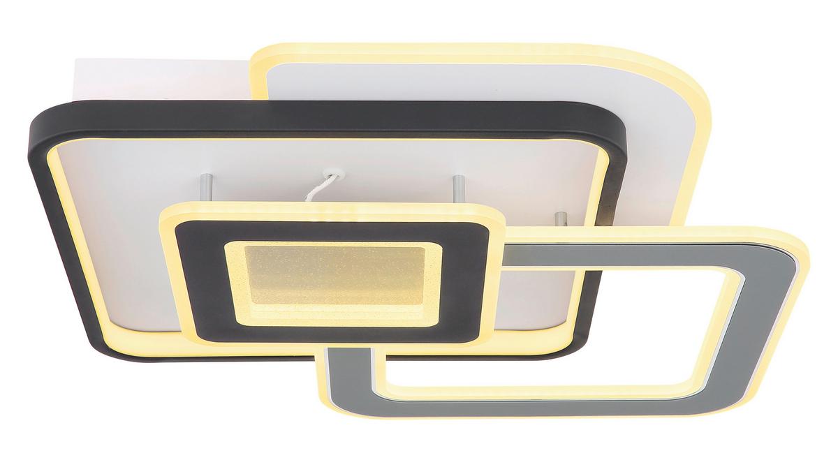 Stropna Svjetiljka Brienna - bijela/siva, Design, metal/plastika (50/48/8cm) - Globo