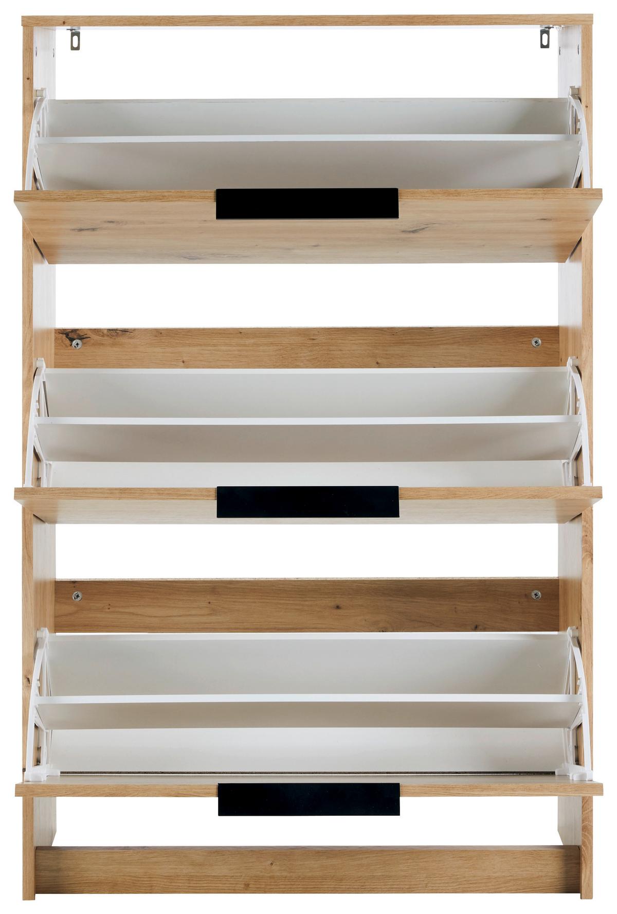 Schuhkipper in Eichefarben - Eichefarben, Modern, Holzwerkstoff (79/124/25cm) - Mömax