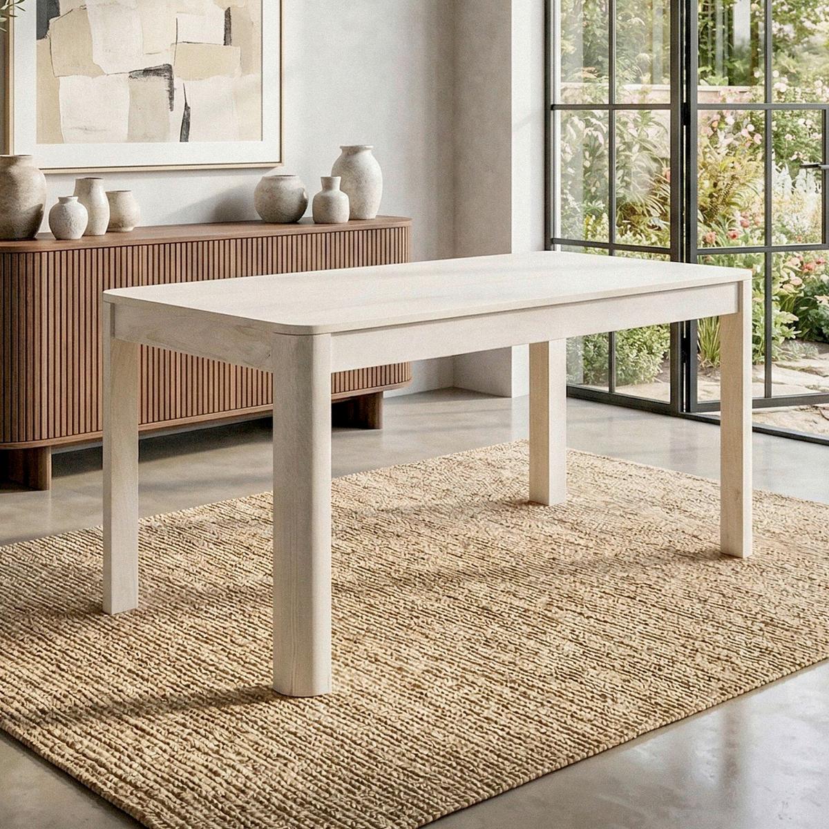 Esstisch Wl7.379 - Weiss, Design, Holz (120/76/60cm) - Livetastic