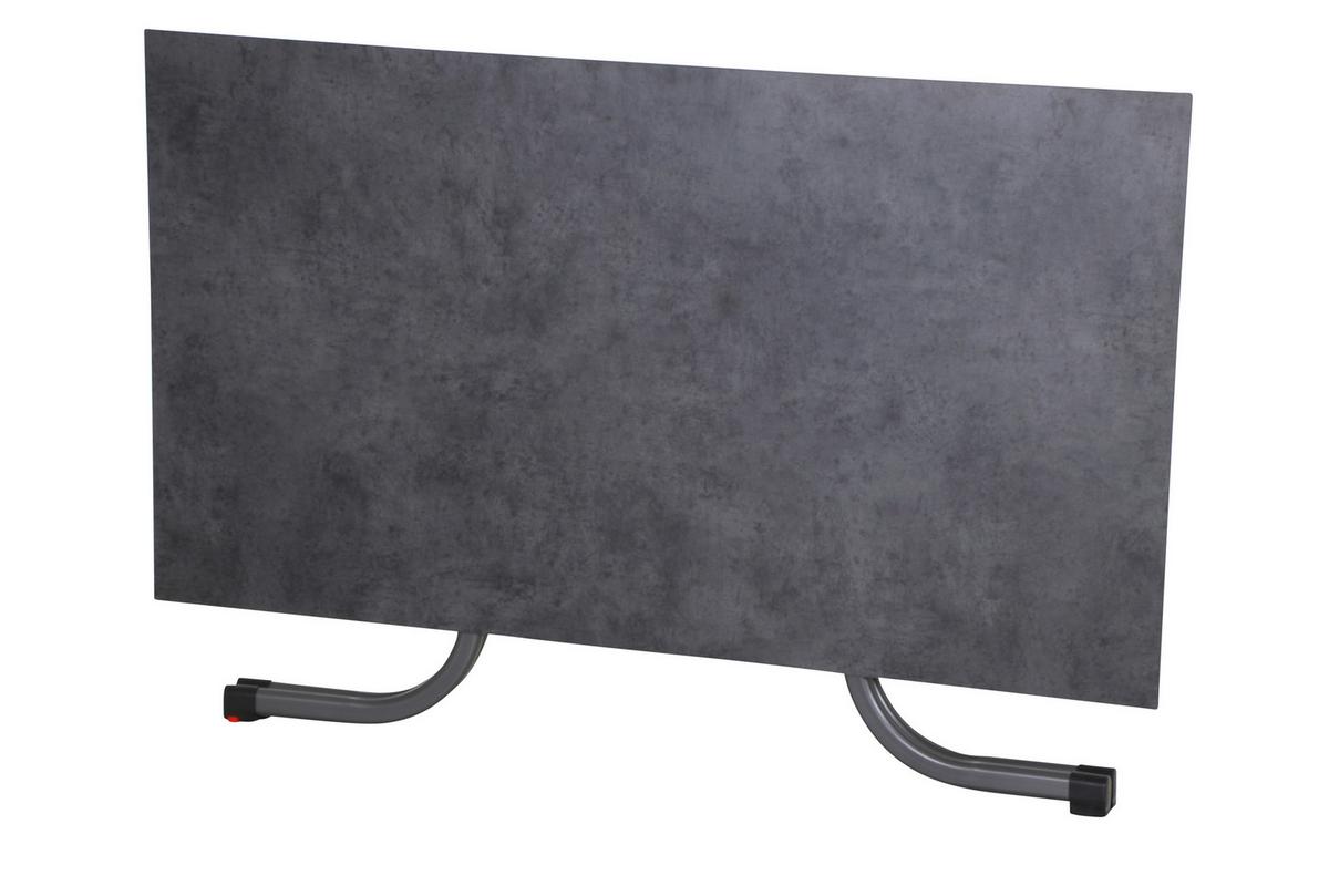 GARTENKLAPPTISCH K95703 - Anthrazit, KONVENTIONELL, Holzwerkstoff/Kunststoff (160/90/71cm) - Siena Garden