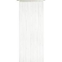 Fadenstore Perle Weiss ca. 90x245cm - Weiss, Romantik / Landhaus, Textil (90/245cm) - Modern Living