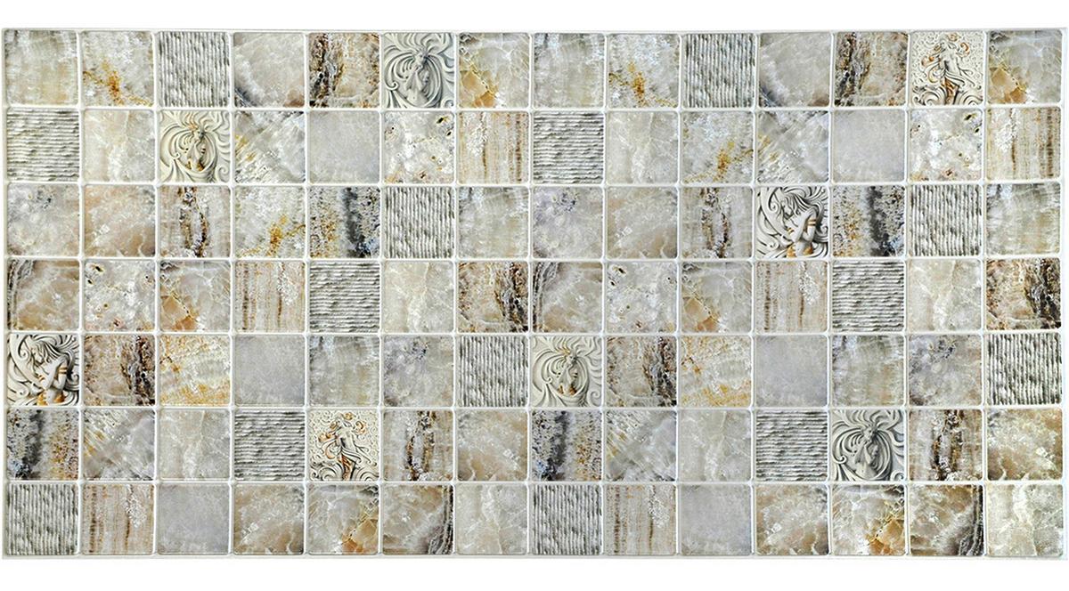 Pvc-falburkoló Venetian Marble - műanyag (98/49,8/0,3cm)
