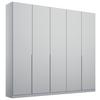 DULAP USI ROTATIVE ALABAMA - gri deschis, Modern, material pe bază de lemn (226/229/54cm) - Modern Living