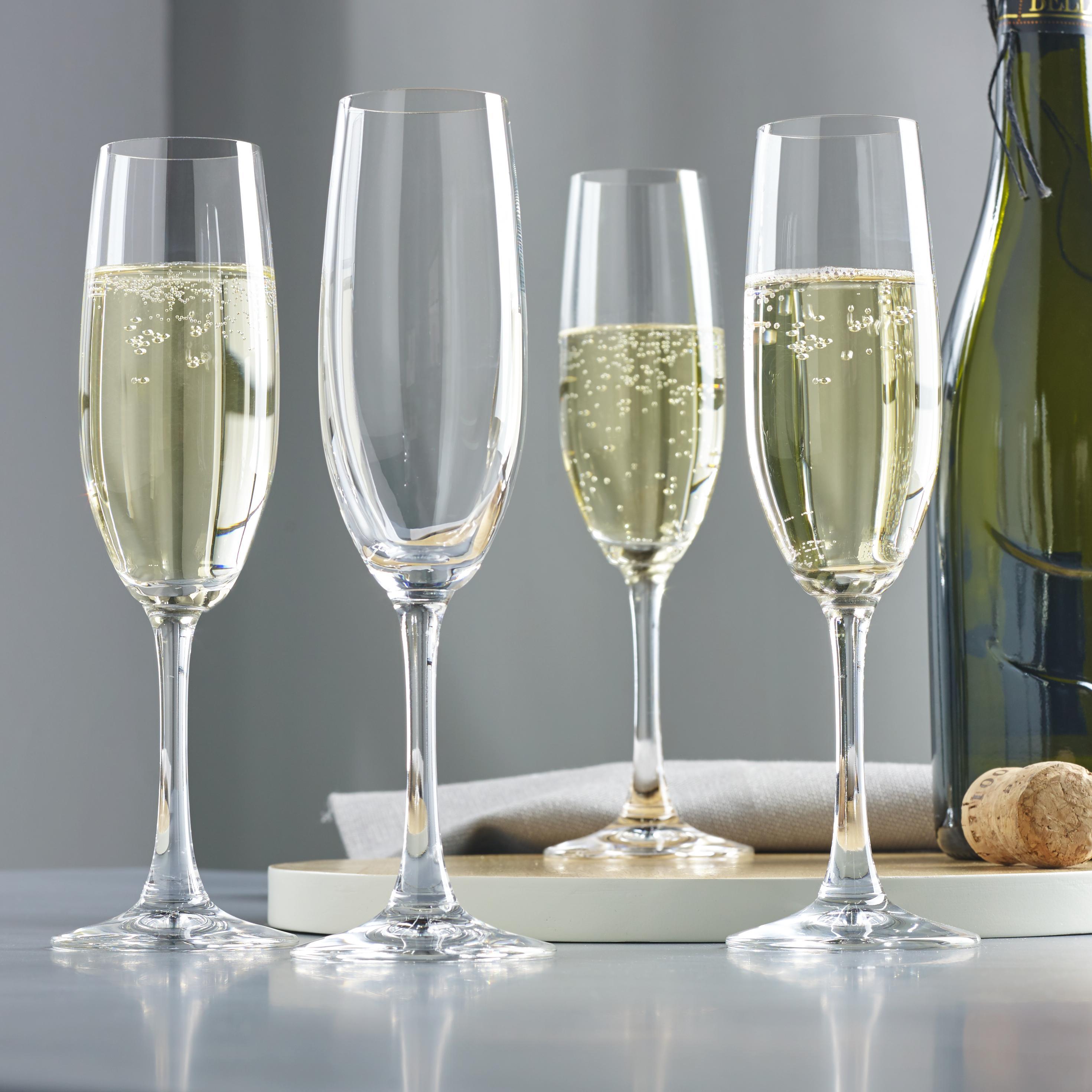 Champagnergläser Spiegelau Winelovers 4er Set - Klar, MODERN, Glas (21,9cm) - Spiegelau