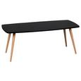 Couchtisch in Schwarz 'Scanio' - Buchefarben/Schwarz, Design, Holz/Holzwerkstoff (110/50/42cm) - Livetastic Couchtisch in Schwarz 'Scanio' - Buchefarben/Schwarz, Design, Holz/Holzwerkstoff (110/50/42cm) - Livetastic