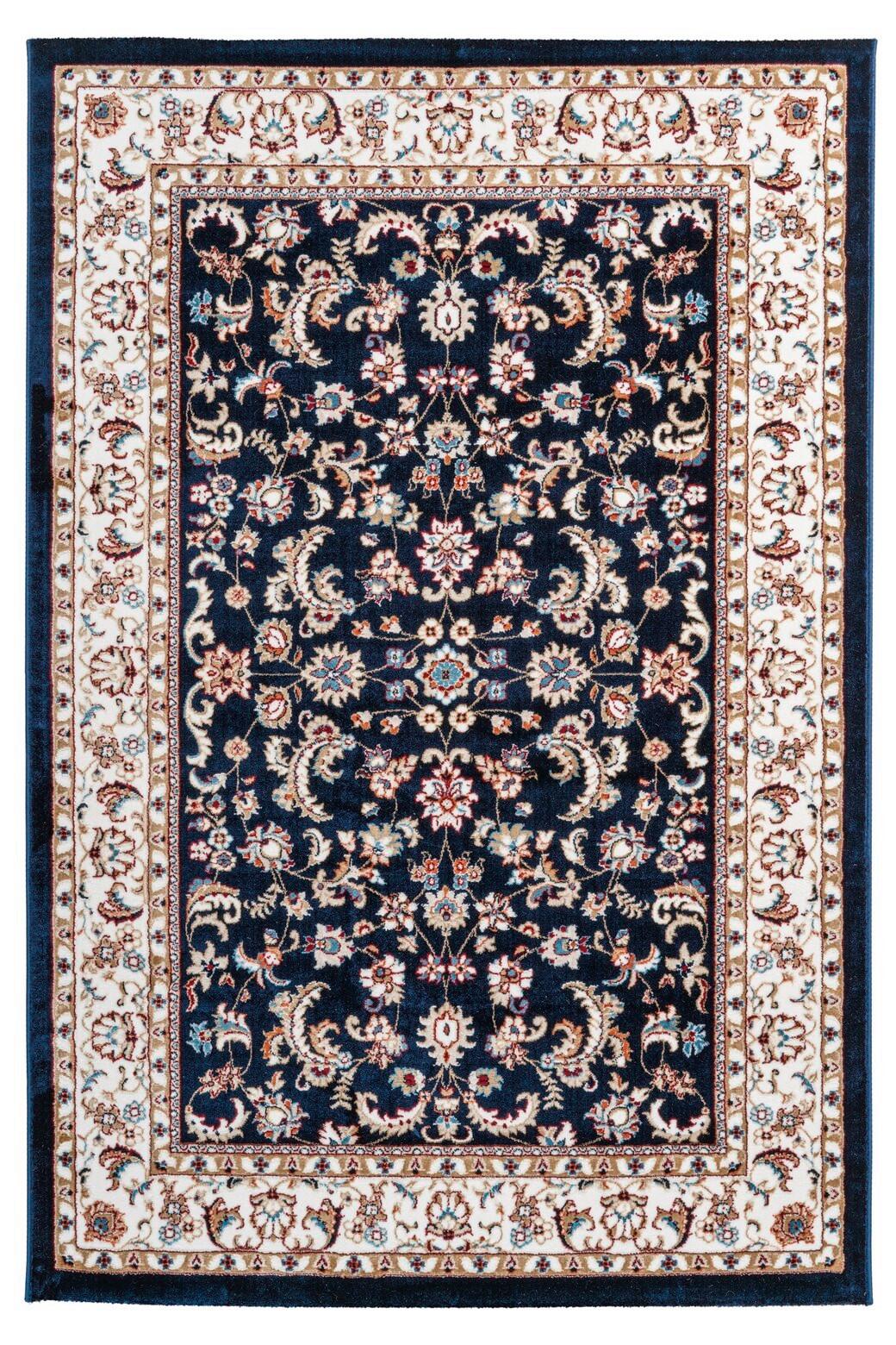 Flachwebeteppich Safa 751 Navy 160cm X 230cm - Blau, Basics, Textil (160/230cm) - Kayoom