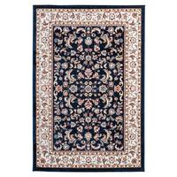 Flachwebeteppich Safa 751 Navy 160cm X 230cm - Blau, Basics, Textil (160/230cm) - Kayoom
