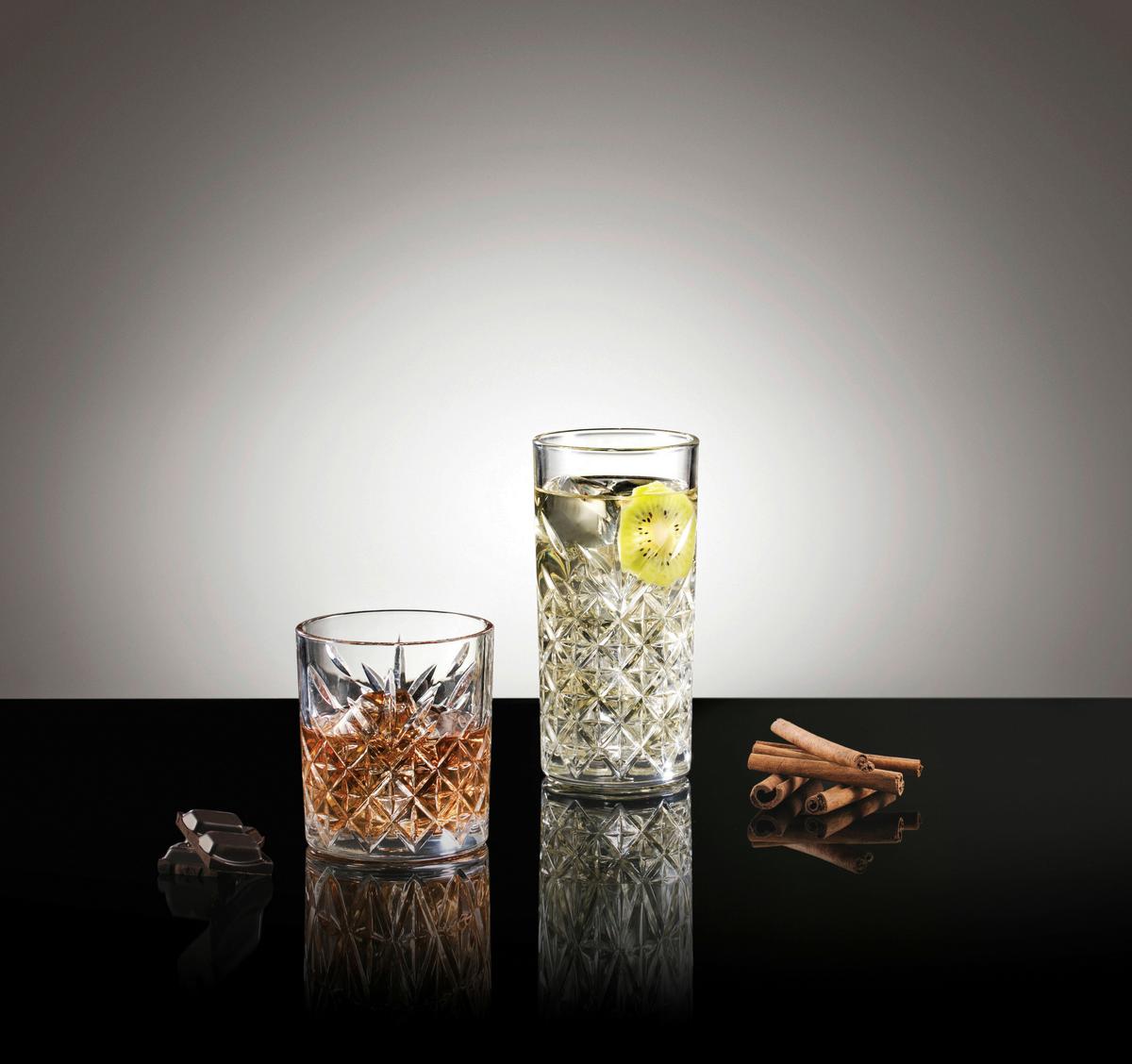 Set Kozarcev Timeless, 8-Delni - prozorno, Basics, steklo - Creatable