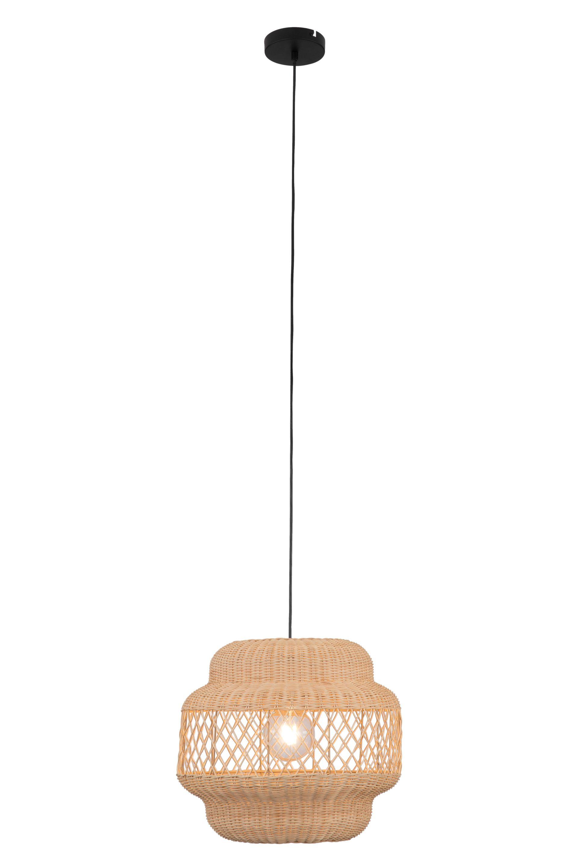 LAMPA WISZĄCA MAISON - kolor naturalny, Natur, materiały naturalne (40/150cm) - Linea Natura