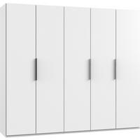 Ormar S Klasičnim Vratima Level 36 A - bijela/boje kroma, Moderno, drvni materijal (250/216/58cm) - Modern Living