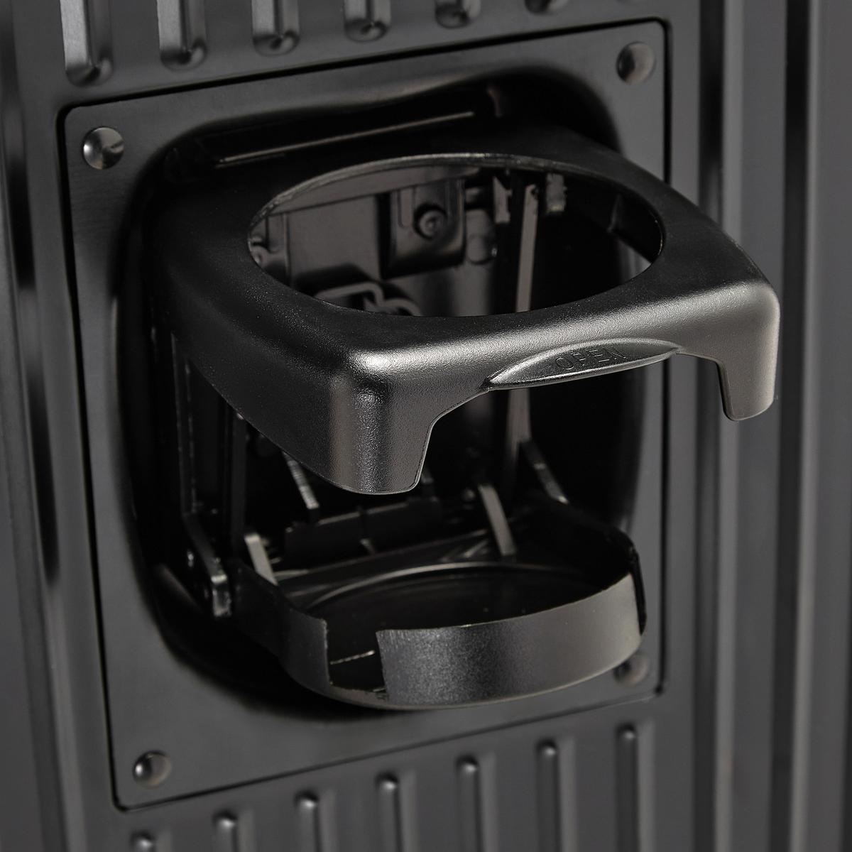 Reisekoffer Dubai Schwarz - Schwarz, KONVENTIONELL, Metall (56/36/22cm) - Mömax