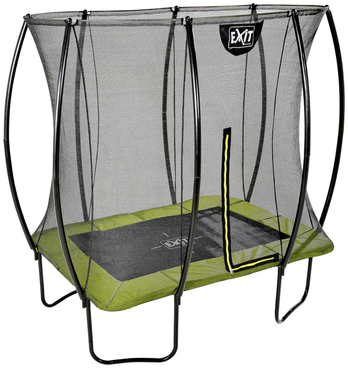 Trampolin Exit Silhouette, 153x214cm - zelena, Konvencionalno (153/245/214cm) - EXIT Toys
