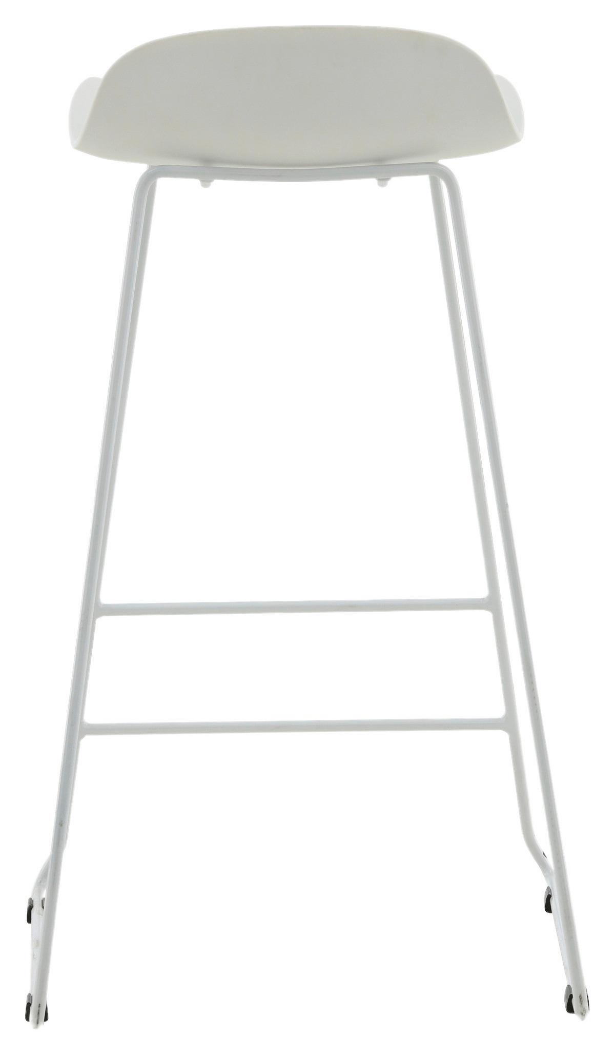 BARHOCKER-SET WAVE - Design, Kunststoff/Metall (50/87/42cm) - Livetastic