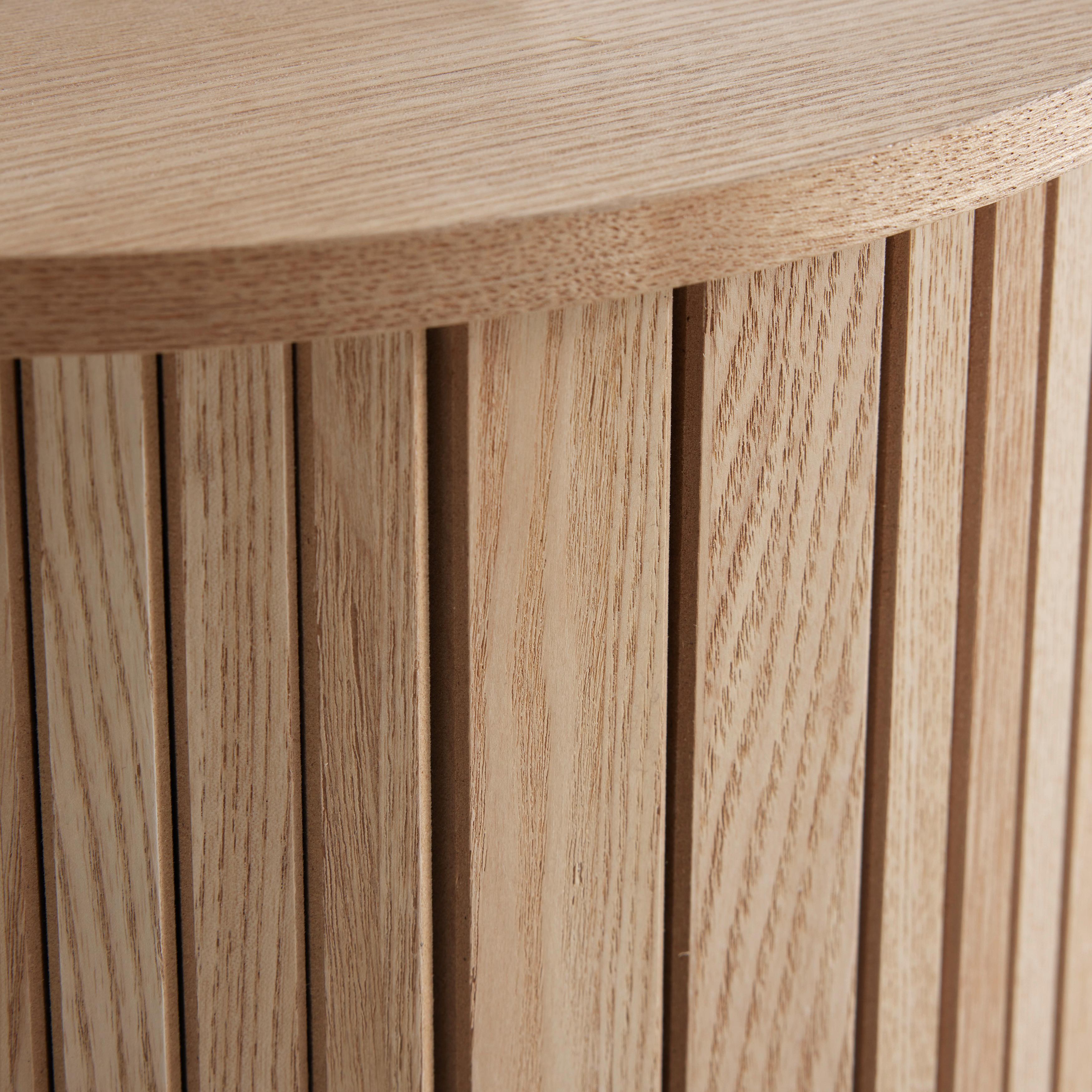 SÄNGBORD SKANDY - naturfärgad, Modern, trämaterial/trä (40/65cm) - Premium Living