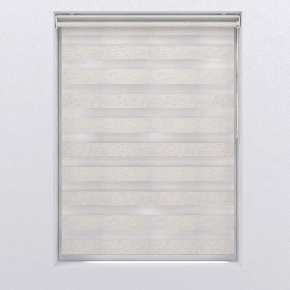 ROLETA PODWÓJNA MINI - kolor naturalny, Basics, tkanina (60/150cm)