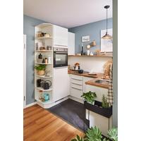Einbauküche PN80 in Weiß - Weiß, MODERN, Holzwerkstoff - Pino