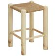 Hocker Natur - Naturfarben, MODERN, Holz/Textil (31/47/31cm) - Modern Living Hocker Natur - Naturfarben, MODERN, Holz/Textil (31/47/31cm) - Modern Living