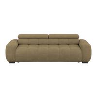Canapea Bigsofa BULL - taupe, Design, textil (248/77-97/108cm) - Luca Bessoni