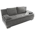 Sofa mit Schlaffunktion in Grau 'Luigi LUX.3DL' - Silberfarben/Grau, MODERN, Holzwerkstoff/Kunststoff (208/93/105cm) - Livetastic Sofa mit Schlaffunktion in Grau 'Luigi LUX.3DL' - Silberfarben/Grau, MODERN, Holzwerkstoff/Kunststoff (208/93/105cm) - Livetastic