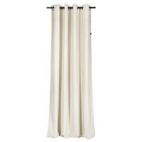 ZASŁONA NA PRZELOTKACH SW-PEACHY - beżowy/kremowy, Basics, tkanina (130/250cm) - Schöner Wohnen