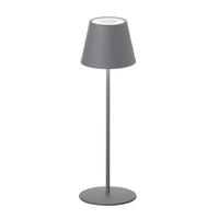 LAMPA STOŁOWA Z AKUMULATOREM 850212 COSENZA - czarny/kolor piaskowy, Konventionell, metal (12/38cm)