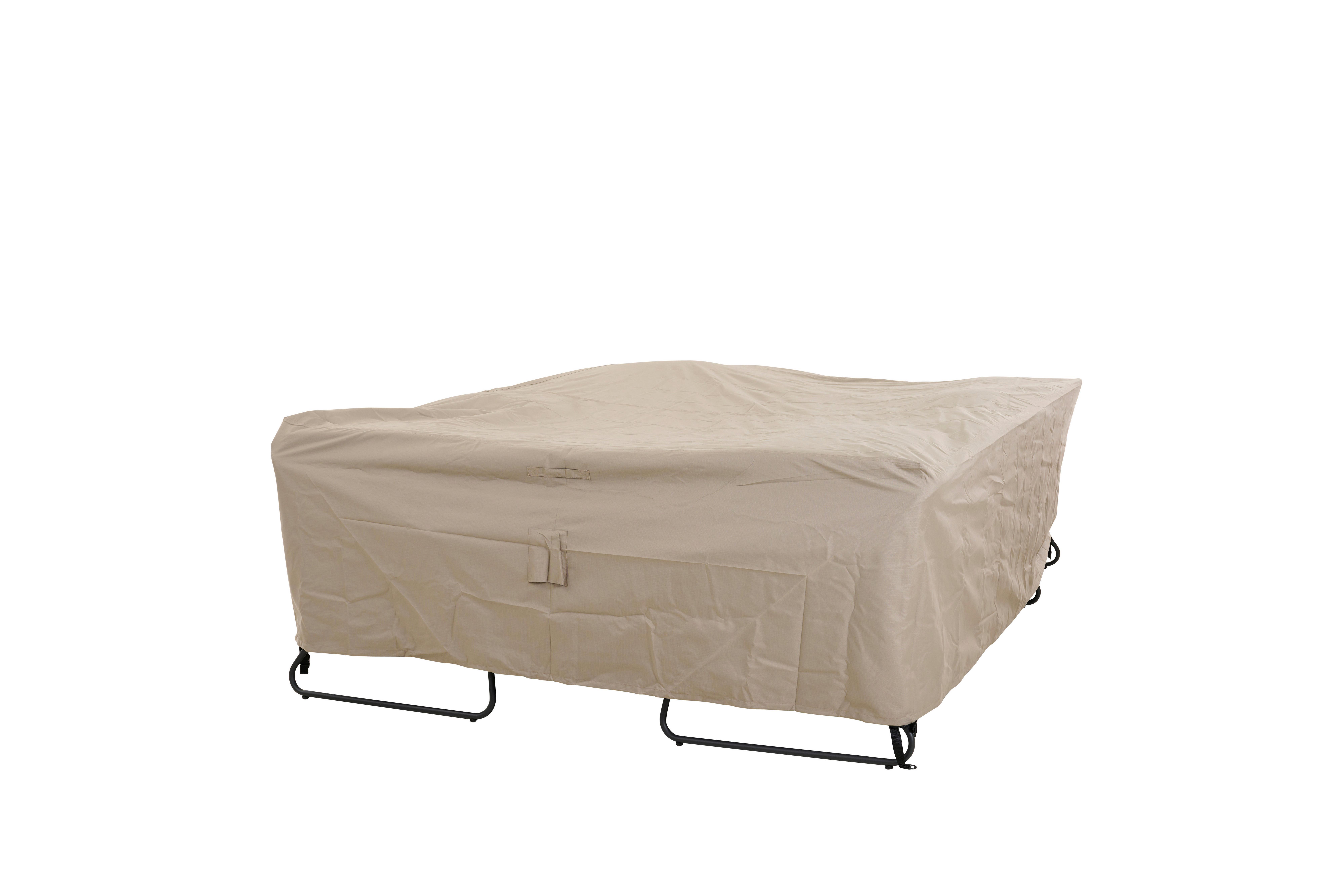 SCHUTZHÜLLE PLUS LOUNGESETHÜLLE - Beige, MODERN, Kunststoff (200/70/250cm) - Siena Garden