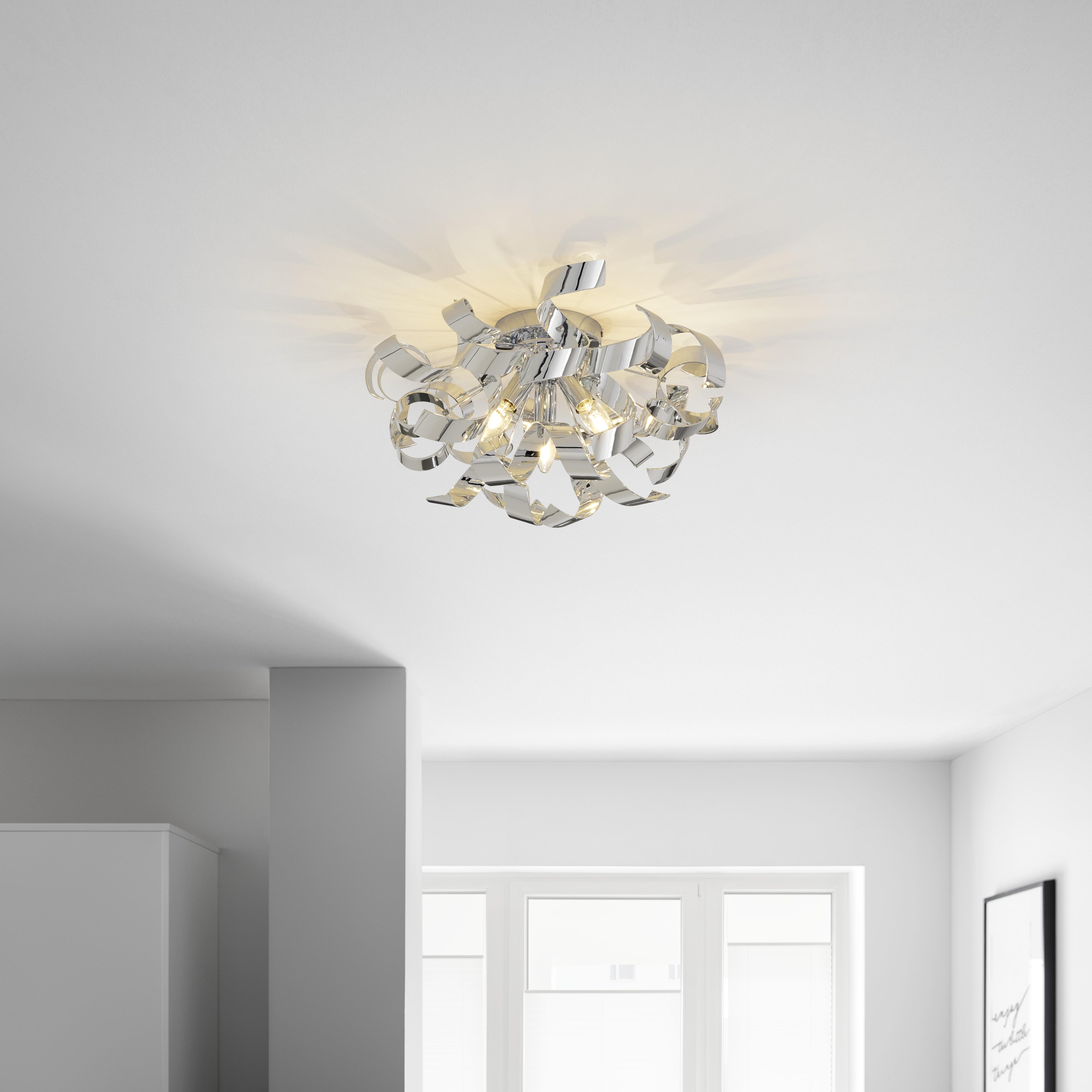 Lampa sufitowa NALA ok. 50x28 cm - Modern, tworzywo sztuczne/metal (50/28cm) - Premium Living