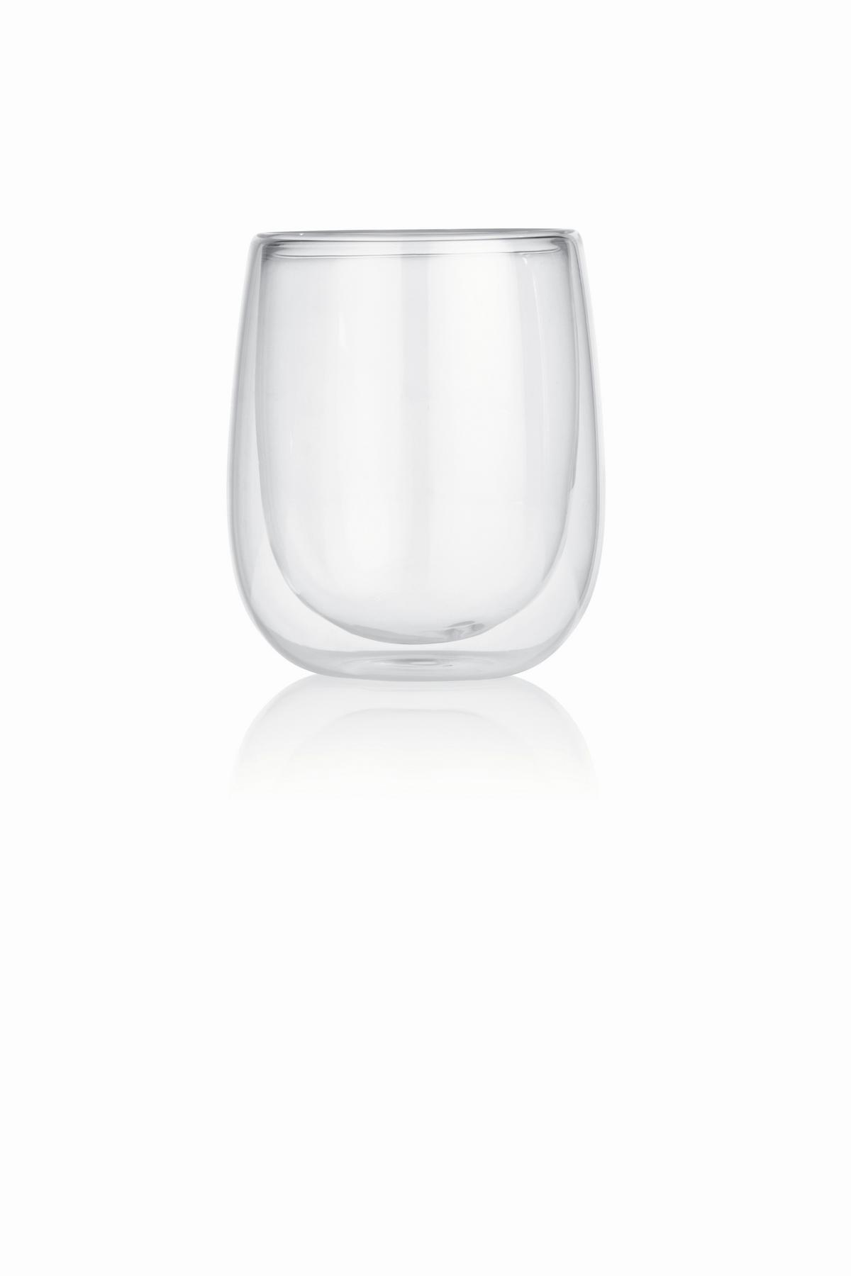 KOMPLET SZKŁA STOŁOWEGO 05869 - przezroczysty, Basics, szkło (7,5/4,5/9cm) - GOURMETMAXX