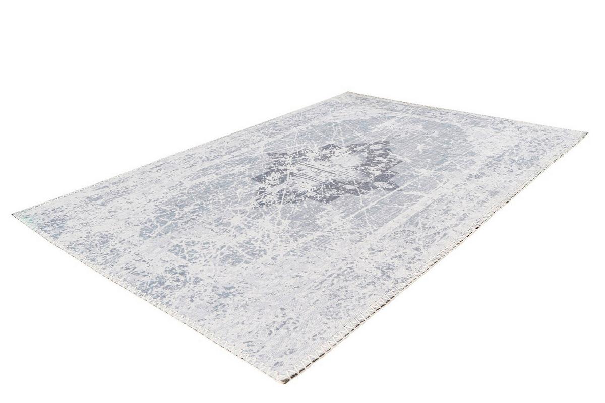 FLACHWEBETEPPICH PRAYER 100 GRAU - Grau, Konventionell, Textil (160/230cm) - Kayoom