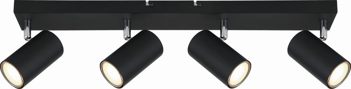 Reflektor Witmo Witmo - crna, Moderno, metal (56/6/12cm) - Mömax