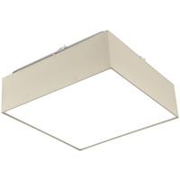 LAMPA SUFITOWA STOFFI - biały, Modern, tworzywo sztuczne/tkanina (40/40/15cm) - Modern Living