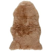 Schaffell Lea in Goldbraun 90x60cm - Goldfarben, Textil (60/90cm) - Modern Living