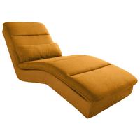 Relax-heverő Yankee - mustársárga/sárga, Modern, textil (170/72/80cm)