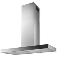 Dunstabzugshaube DK9HB470Y - Edelstahlfarben/Schwarz, Basics, Glas/Metall (90/67,8-118/45,4cm) - Dieter Knoll