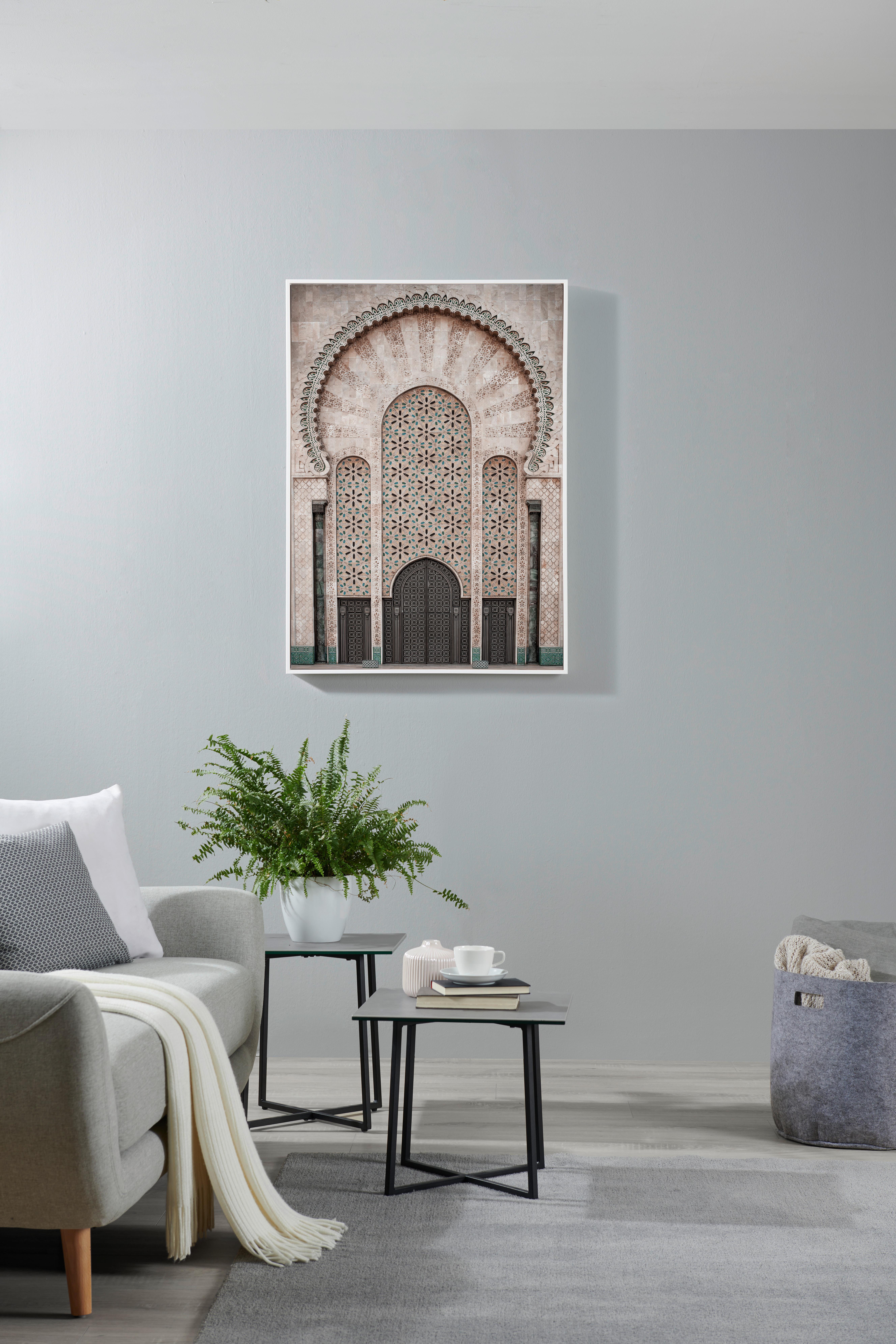 Tablou Canvas cca. 60x90 cm - alb/multicolor, Basics, plastic/textil (60/90/2,5cm) - Modern Living