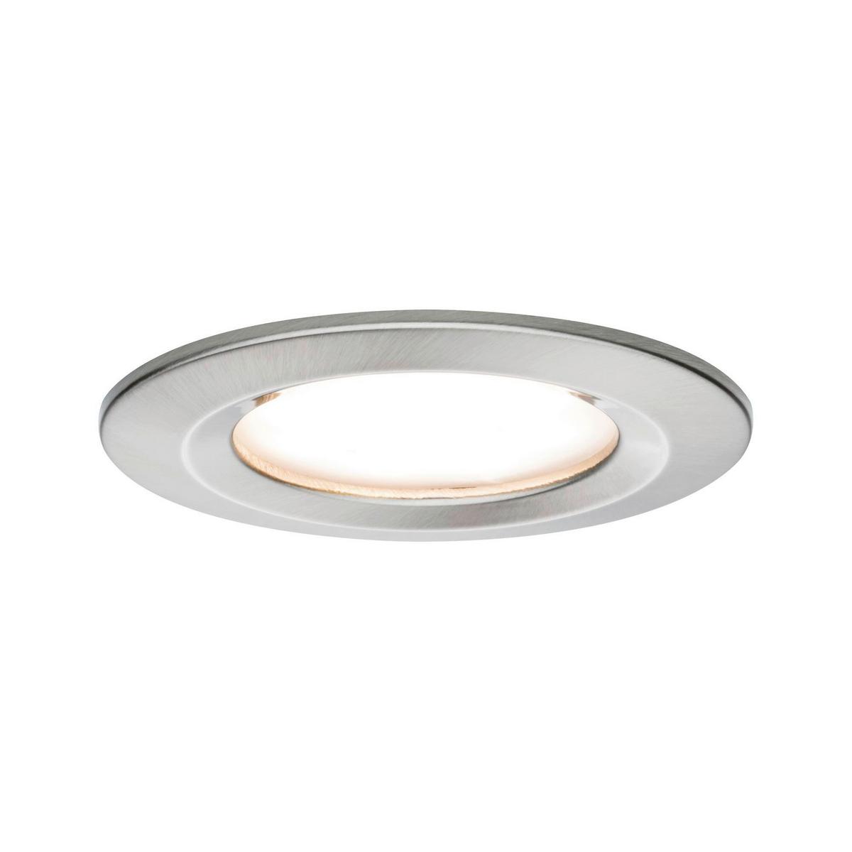 LED-Deckenleuchte Nova in Alufarben max. 6,5 Watt - Alufarben, Basics, Metall (7,8cm) - Paulmann