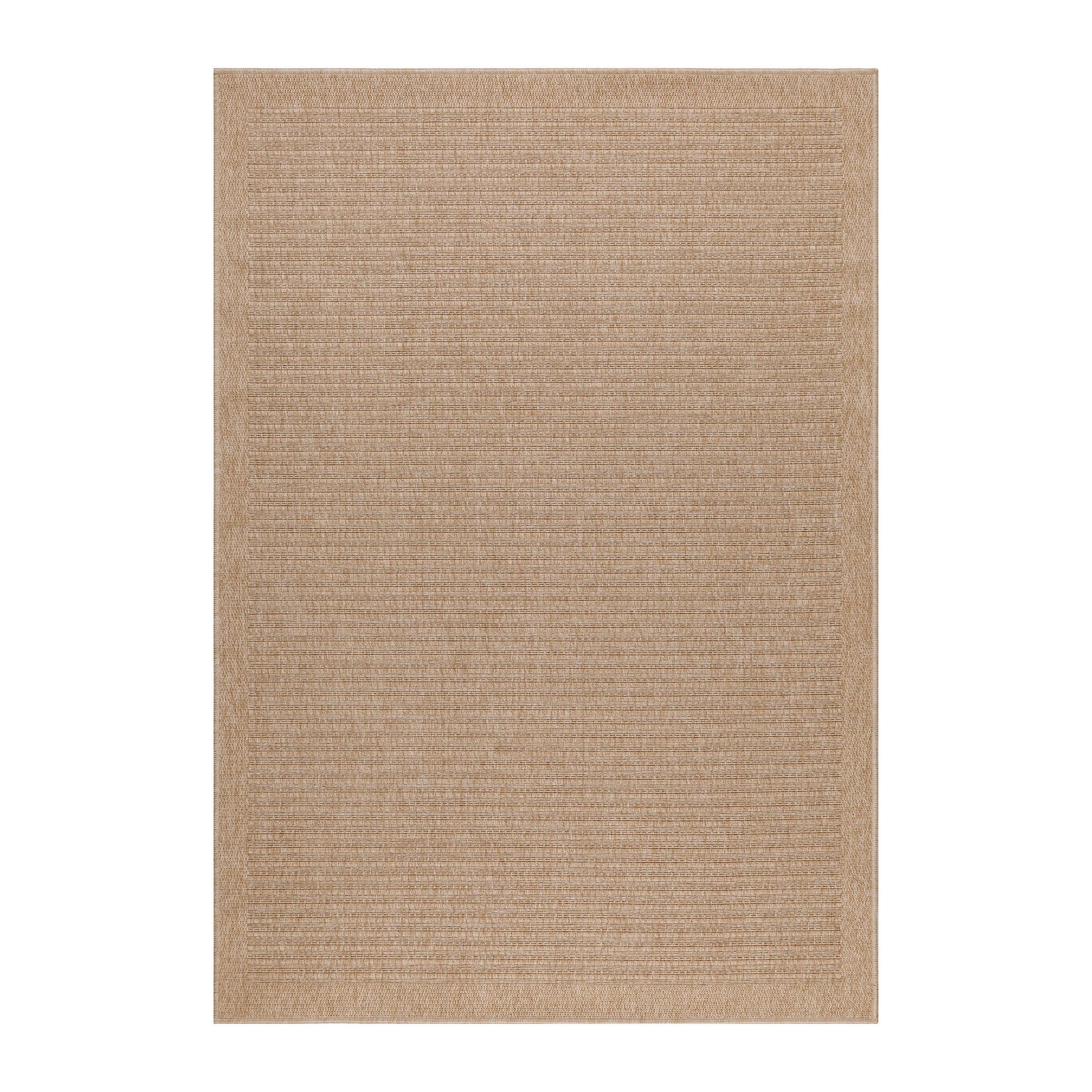 Outdoorteppich Dhaka Beige ca. 160x230cm - Beige, Basics, Textil (160/230cm) - Novel