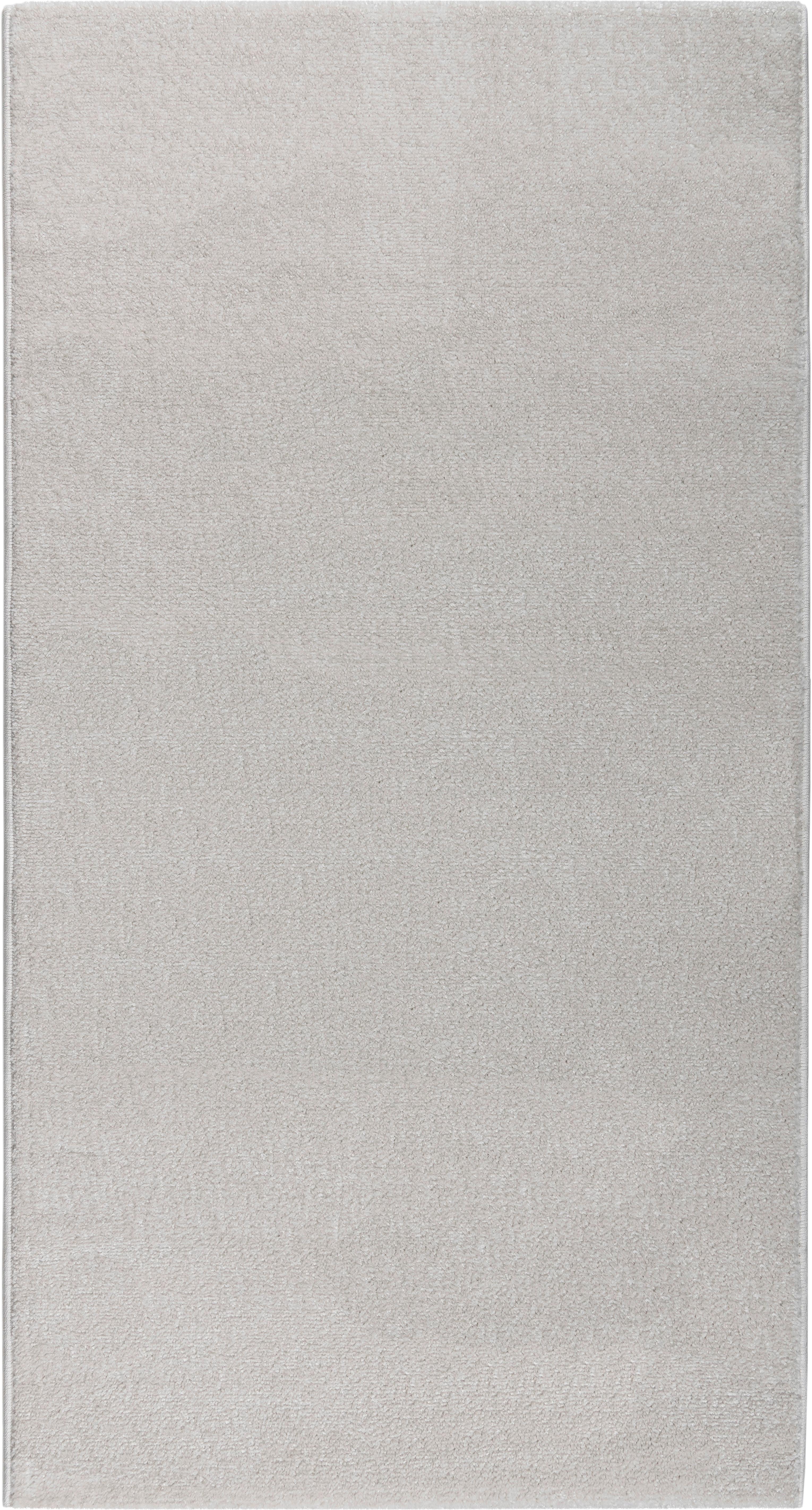 Webteppich Jan 1 Weiß ca. 80x150cm - Weiß, KONVENTIONELL, Textil (80/150cm) - Mömax