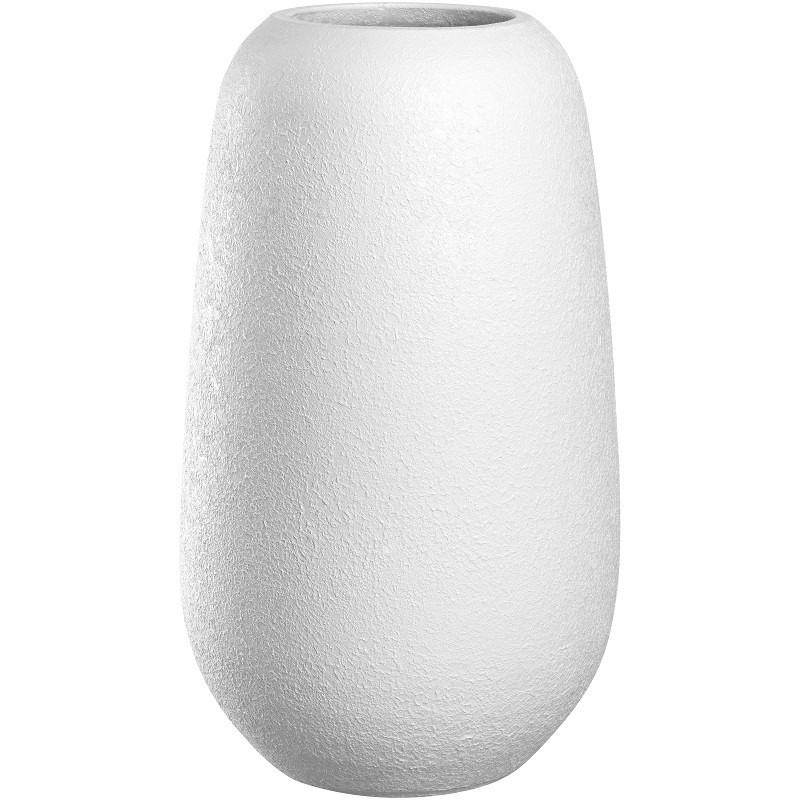 Vase Weiß - Weiß, Basics, Keramik (23,00/40,00/23,00cm) - Leonardo