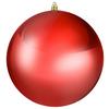 Christbaumkugel Big Rot - Rot, Kunststoff (20cm) - Mömax