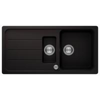 Pomivalno Korito Austin, 100x50cm - črna, Design, kamen (100/20/50cm) - Respekta