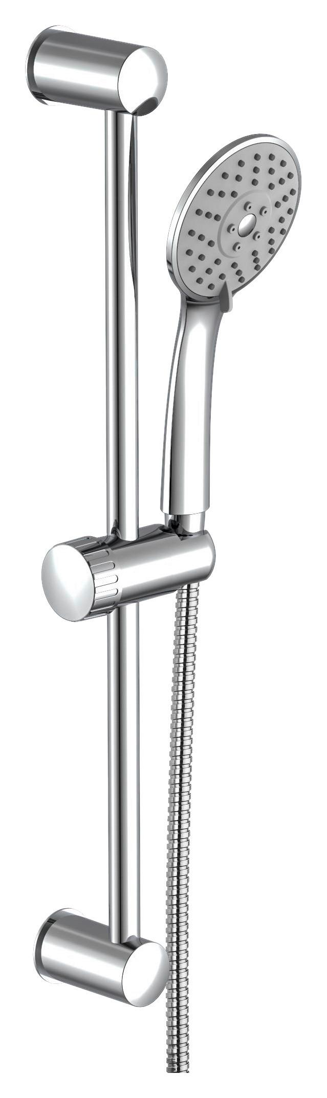 Set Tuša Napoli - boje kroma, Konvencionalno, metal/plastika (10,0/56,0cm)