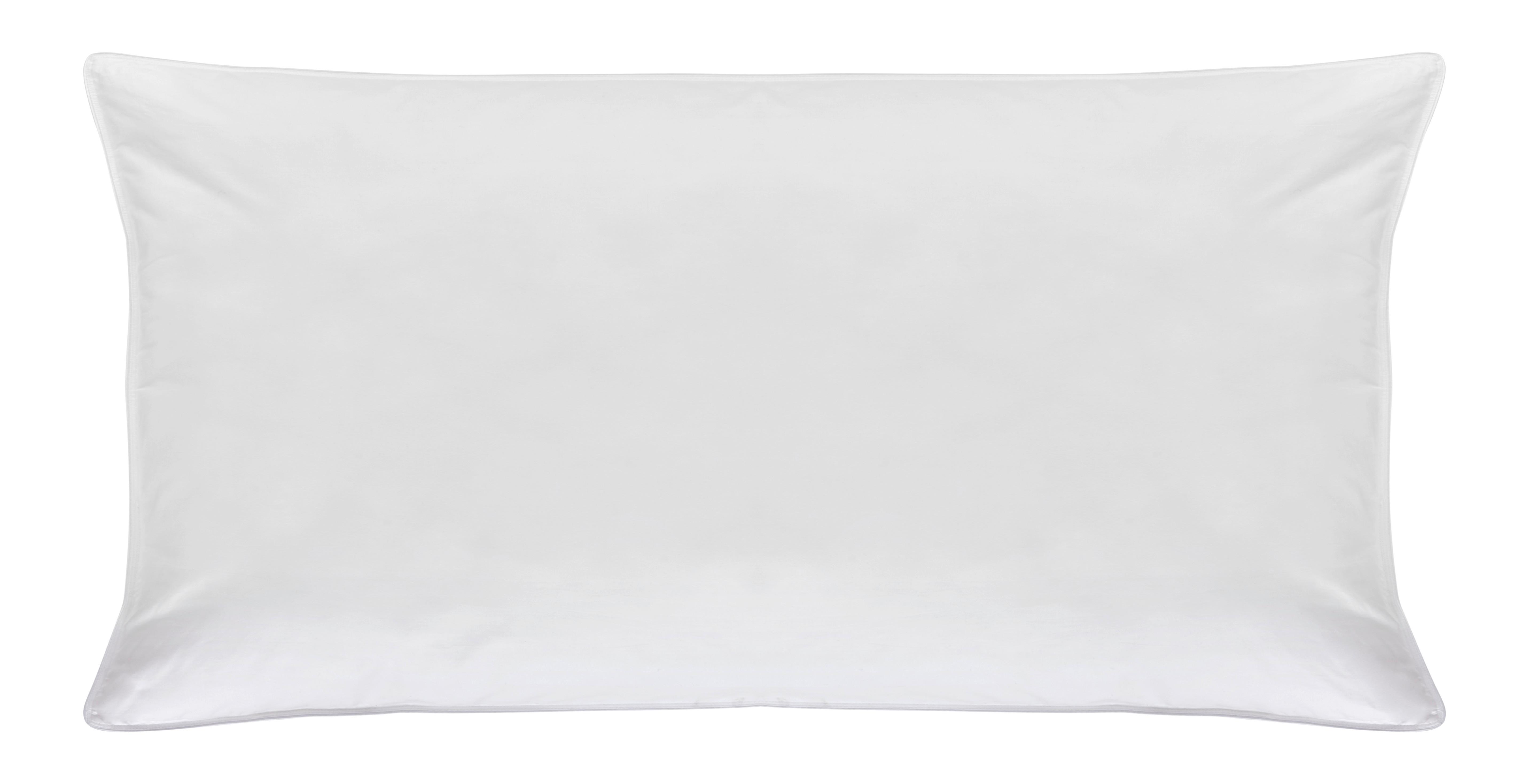 Kopfpolster Vegandown ca. 40x80cm - Weiß, KONVENTIONELL, Textil (40/80cm) - Premium Living