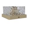 LED-BORDSLAMPA NIKA - sandfärgad/transparent, Modern, plast (11/11/11cm) - Mömax